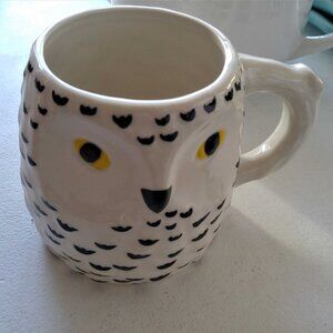 Owl coffee mug, new